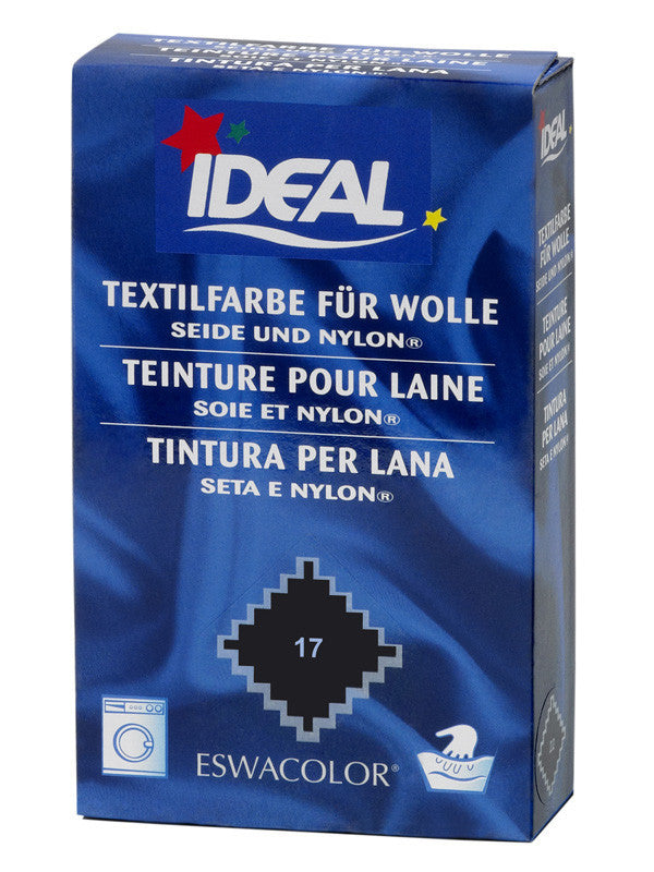 IDEAL Wolle Color Pulver No 17 schwarz 30g