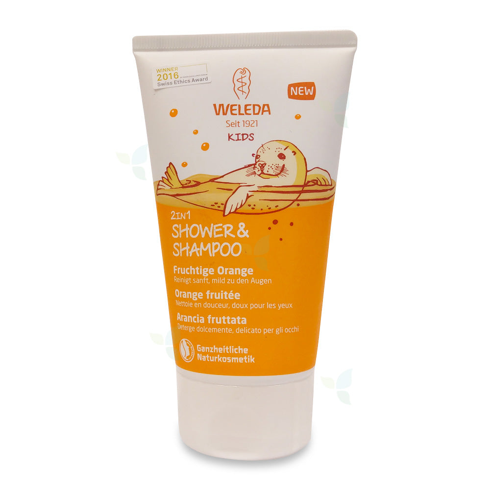 WELEDA KIDS 2in1 Shower&Shampoo Frucht Oran 150ml