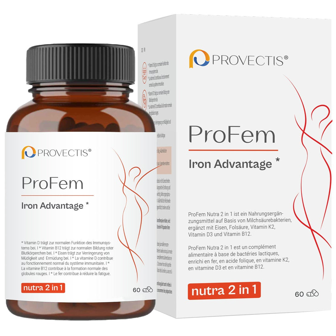 Provectis ProFem Iron Advantage Nutra 2in1 60 Kapseln