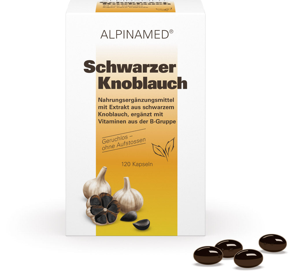ALPINAMED Schwarzer Knoblauch Kapseln 120 Stück