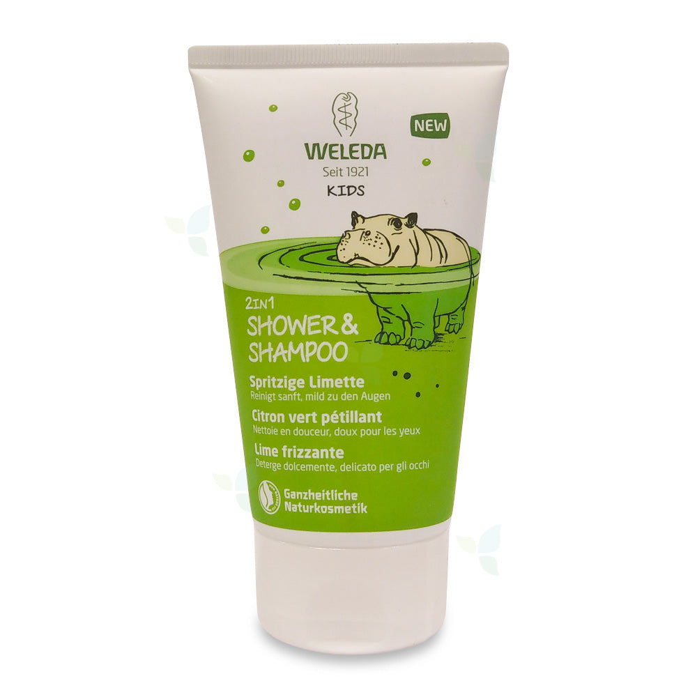 WELEDA KIDS 2in1 Shower&Shampoo Sprit Limet 150ml